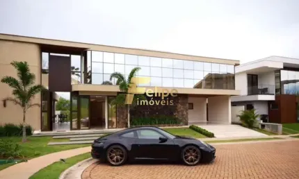 Exclusividade e alto luxo! Casa nova, condomínio fechado, acabamento altíssimo padrão.