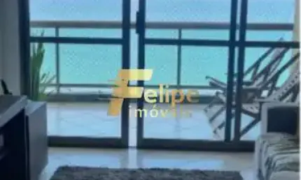 Apartamento de 03 quartos com suíte de frente para o mar de Itaparica.