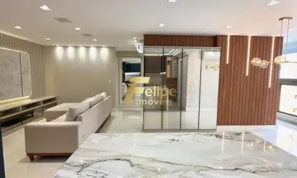 Apartamento com vista mar incrível, sendo 04 quartos, com 02 suítes e 03 vagas de garagem.