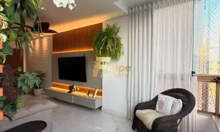 Lindo apartamento à venda de 03 quartos na Praia da Costa.