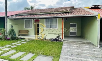 Casa em condomínio fechado com 2 quartos à venda no velha, blumenau , 110 m2 por r$ 425.000