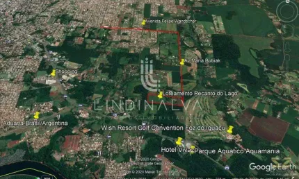 Terreno no Recanto dos Lagos  com área de 301m  - Foz do Iguaçu PR