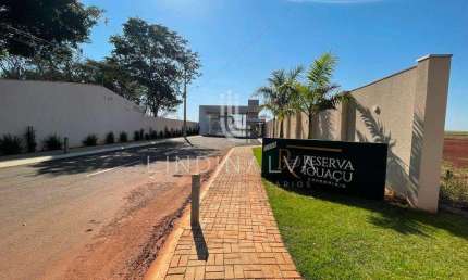 Terreno com 660 m2, à venda no Condominio Fechado Reserva do Iguaçu.