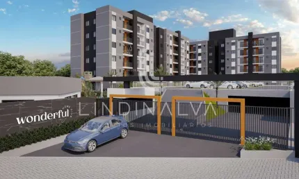 Apartamento na planta no Wonderful Home Club -  com 2 quartos e churrasqueira
