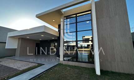 Casa recém construída e automatizada no Condominio Villa Firenze, com 3 suítes
