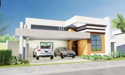 Casa com 3 suítes no Condomínio Villa Margarezi - Jardim Lancaster.
