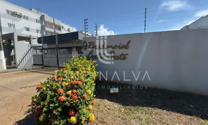 Apartamento com suíte e 2 quartos no Residencial Costa Oeste, na Vila A