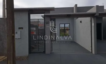 Casa nova à venda no Jardim Alvorada com 2 quartos e excelente localização