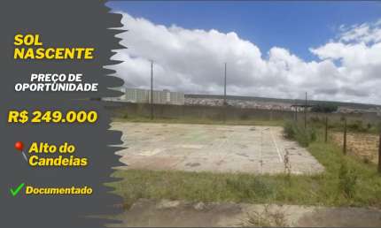 OPORTUNIDADE ALTO DO CANDEIAS LOTE 360m², RUA ASFALTADA - VITORIA DA CONQUISTA BA