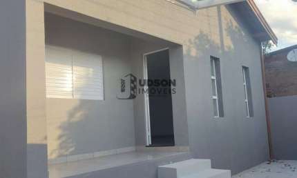 Casa para Venda em Bauru, Jardim Ouro Verde, 2 dormitórios, 1 banheiro, 4 vagas
