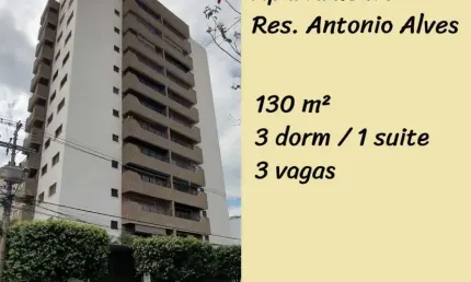 Apartamento para Venda em Bauru, Vila Santa Tereza, 3 dormitórios, 1 suíte, 3 banheiros, 3 vagas