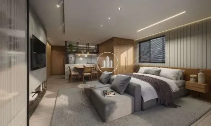 Apartamento com 1 quarto à venda na Rua Antônio Scherer, 610, Kobrasol, São José