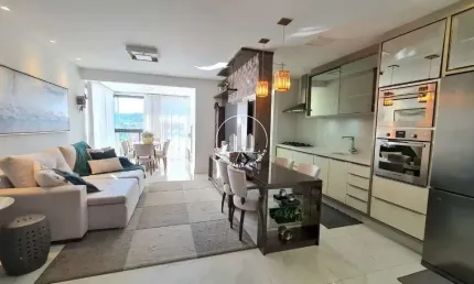 Apartamento 3 Quartos com 3 Suítes e 110m² - Centro - JMS