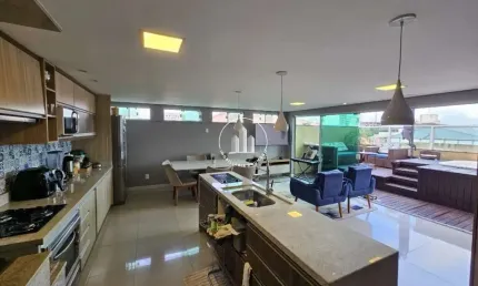 Apartamento 122m² com 3 quartos e suíte no canto - jms