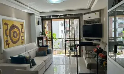 Apartamento 3 Quartos com 1 Suíte e 109m² - Centro - JMS
