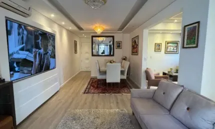 Apartamento 3 quartos com 1 suíte e 110m² - balneário - jms