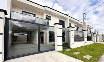Sobrado novo 3 quartos com 2 suítes a venda no bairro afonso pena, são josé dos pinhais, pr