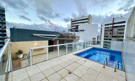 Cobertura duplex 3/4 à venda no Caminho das Árvores