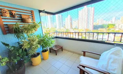 Nascente total! lindo 3 suítes com 112m² na pituba - pronto para morar!