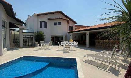 Casa à venda com 3 Quartos sendo 3 suítes no SPII - MODERNA, integrada e impecável! Gourmet e piscina!