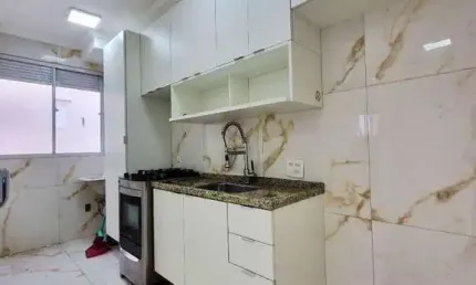 Apartamento com 2 Quartos, 44 m² - venda por R$ 259.000 ou aluguel por R$ 1.620/mês - Jardim do Lago - São Paulo/SP