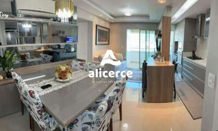 Apartamento, semi mobiliado, móveis planejados - 2 dormitórios - Biguaçu