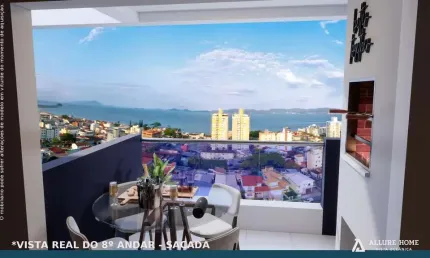 Apartamento à venda com 2 quartos 1 suíte, 78,12m² em Barreiros São José