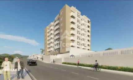 Apartamento amplo de 2 dormitórios com suíte, terraço e Hobby box em Areias - São José - SC