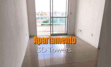 Apartamento 2 Quartos 61M² 2 Vagas Porcelanato no 3D Towers, São Luís-MA