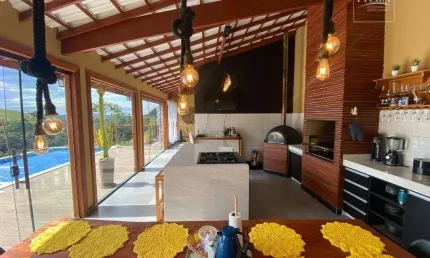 Casa com 3 dormitórios à venda, 450 m² por R$ 2.300.000,00 - Arace - Domingos Martins/ES