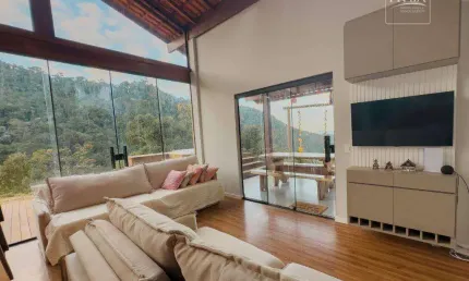 Casa com 3 dormitórios à venda, 135 m² por R$ 1.490.000 - Santa Teresa/ES
