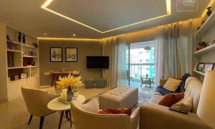 Apartamento com 3 dormitórios à venda, 120 m² por R$ 1.190.000,00 - Praia de Itaparica - Vila Velha/ES