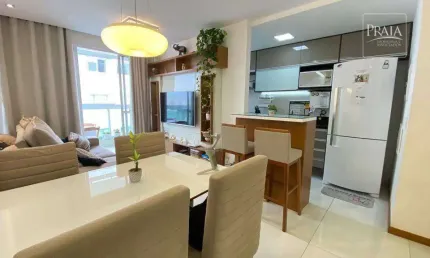 Apartamento com 2 dormitórios à venda, 63 m² por R$ 620.000,00 - Praia de Itaparica - Vila Velha/ES