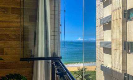 Gigante de 3Q lindo, edifício frente mar na Praia da Costa