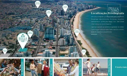 Apartamento com 2 dormitórios à venda, 56 m² por R$ 725.000 - Praia de Itaparica - Vila Velha/ES