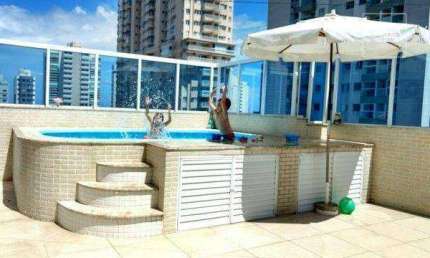 Cobertura com 5 dormitórios à venda, 244 m² por R$ 1.490.000,00 - Praia de Itaparica - Vila Velha/ES
