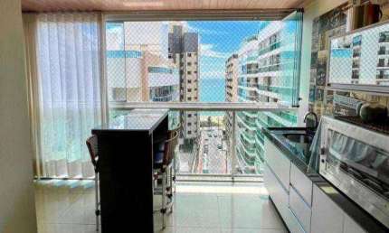 Apartamento com 3 quartos, vista para o mar, sol da manhã, 100 m² - Na Rua Goiânia, Praia de Itapoã