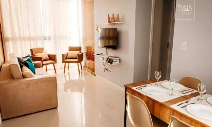 Apartamento com 2 dormitórios à venda, 57 m² por R$ 595.000,00 - Praia de Itaparica - Vila Velha/ES