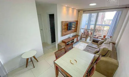 Apartamento com 2 dormitórios à venda, 57 m² por r$ 830.000,00 - praia de itaparica - vila velha/es