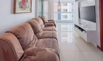 Apartamento com 3 dormitórios à venda, 80 m² por r$ 1.100.000,00 - praia de itapoã - vila velha/es