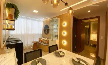 Apartamento com 2 dormitórios à venda, 58 m² por r$ 993.767 - itaparica - vila velha/es