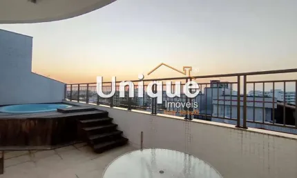 Cobertura com espaço gourmet e hidro, no Braga à venda por R$1.200.000,00.