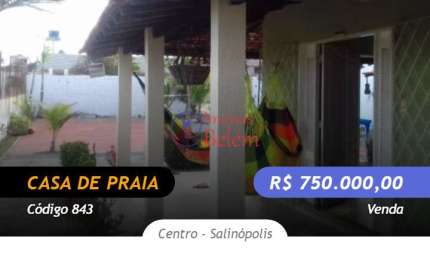 Casa de Praia dos Sonhos na Praia do Atalaia / Salinas