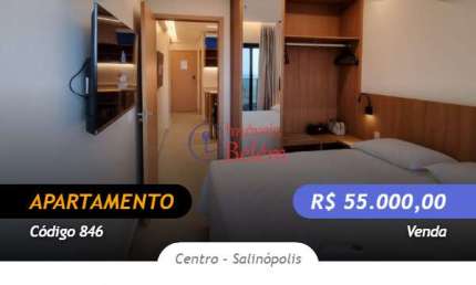 Apartamento (COTA) para VENDA no Resort Salinas Premium