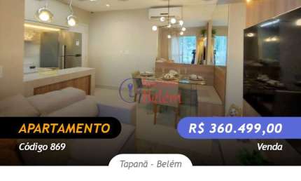 Imóveis Belém Vende Alegro 3/4 c/ suíte, último andar