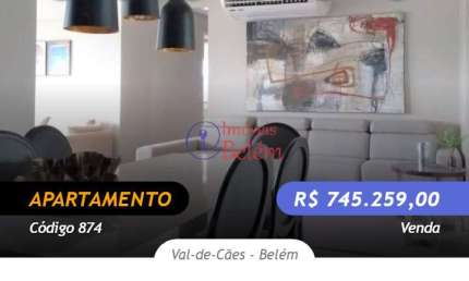 Imóveis Belém Vende Breeze apt 3/4 c/ suíte Cidade Cristal.