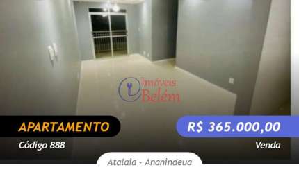 Apartamento para venda no Condomínio Ville Ametista com 3/4 sendo 1 suíte
