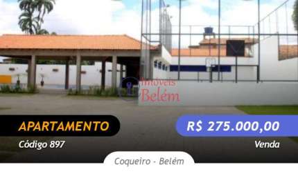 Apartamento de 67m² Pronto Pra Morar Próx. a Augusto Montenegro
