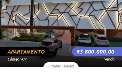 Apartamento com 3 quartos à venda na Rua Timbiras, Jurunas, Belém