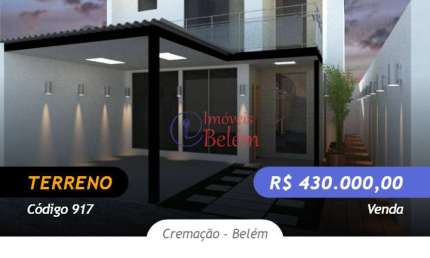 Terreno à venda na Rua dos Mundurucus, Cremação, Belém